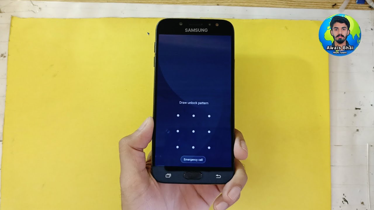 Samsung Galaxy J7 Pro Hard Reset | Pattern Unlock | Without PC | Easy Method