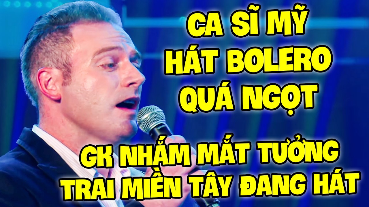 SONG CA GIẤU MẶT 2026 | Chàng CA SĨ MỸ HÁT BOLERO QUÁ NGỌT khiến GK NHẮM MẮT TƯỞNG TRAI MIỀN TÂY HÁT