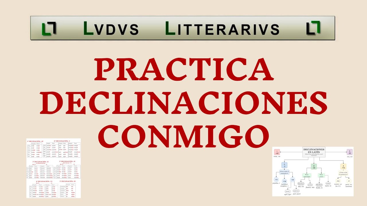 PRACTICA LAS DECLINACIONES DEL LATÍN CONMIGO [Latín Online]