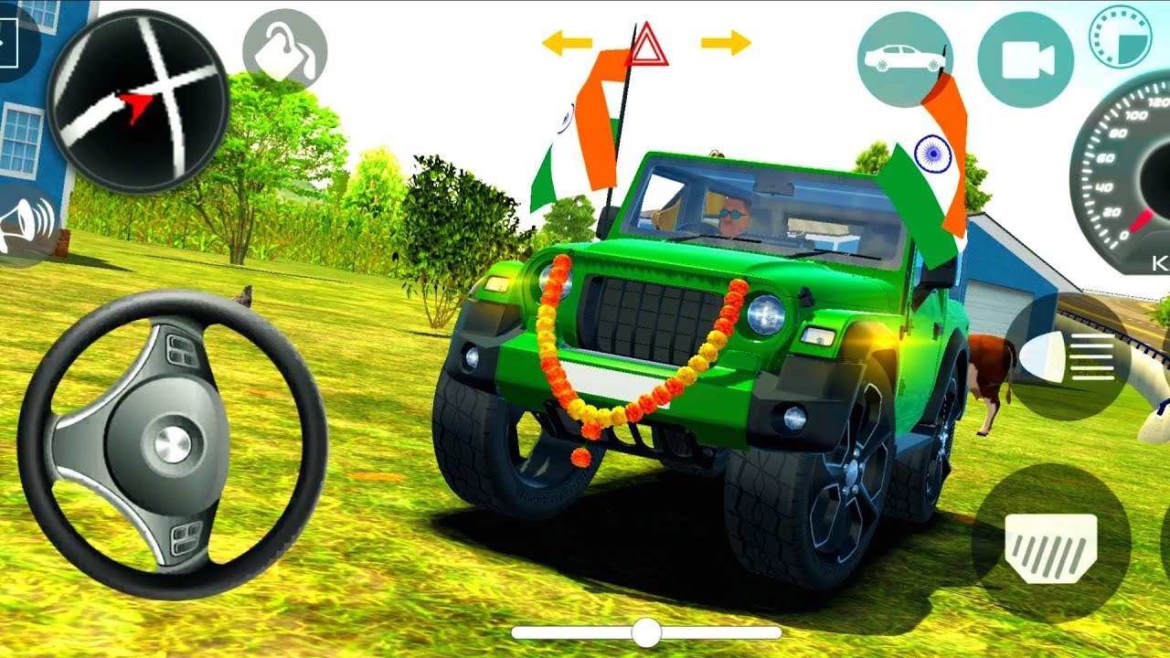 Dollar Song Modified Mahindra Green 💚 Thar😈 || Indian Car Simulator 3D || Android GamePlay part 36✔️