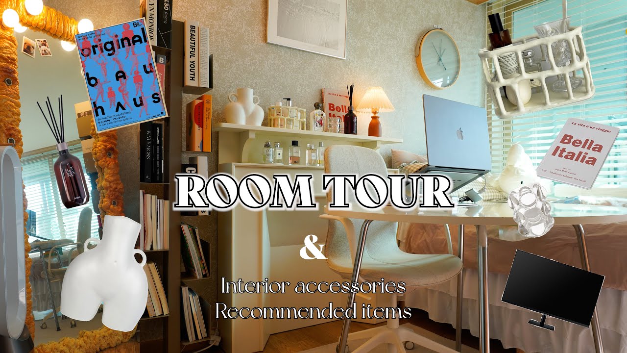 ENG | 🏡ROOM TOUR 나만의 작은 아지트 룸투어🚪 | 광고❌ 랜선집들이 | 원룸 | 인테리어소품,손민수템,자취추천템,생활추천템 | 간접조명 | 주부로그,생활용품리뷰