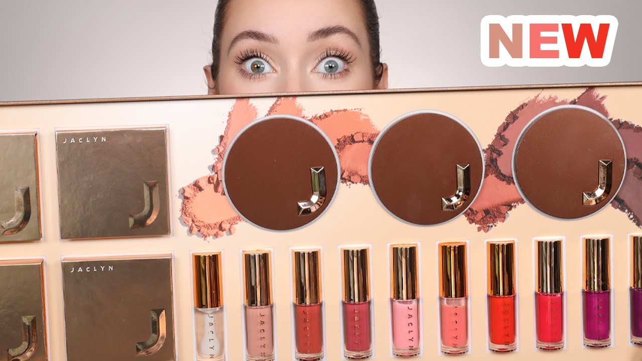 TRYING JACLYN'S NEW SUMMER MAKEUP...