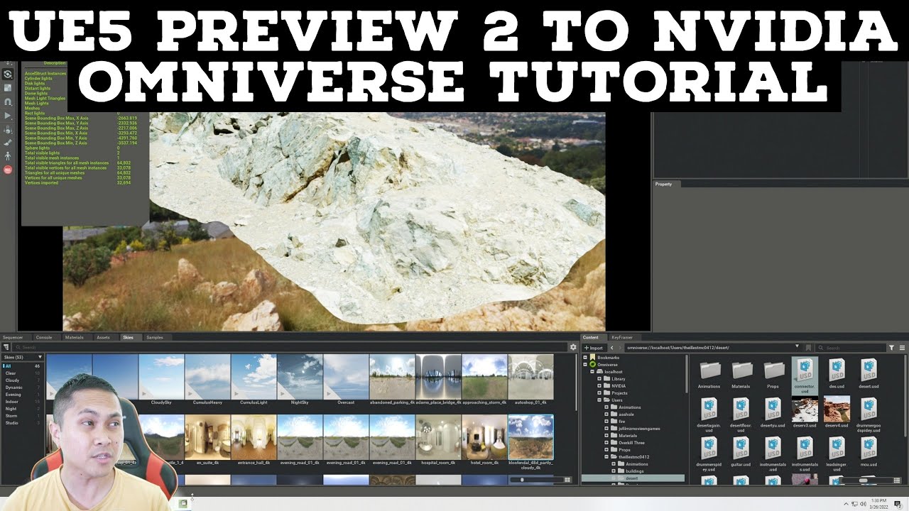 NVIDIA Omniverse Unreal Engine 5 Preview 2 Connector Tutorial