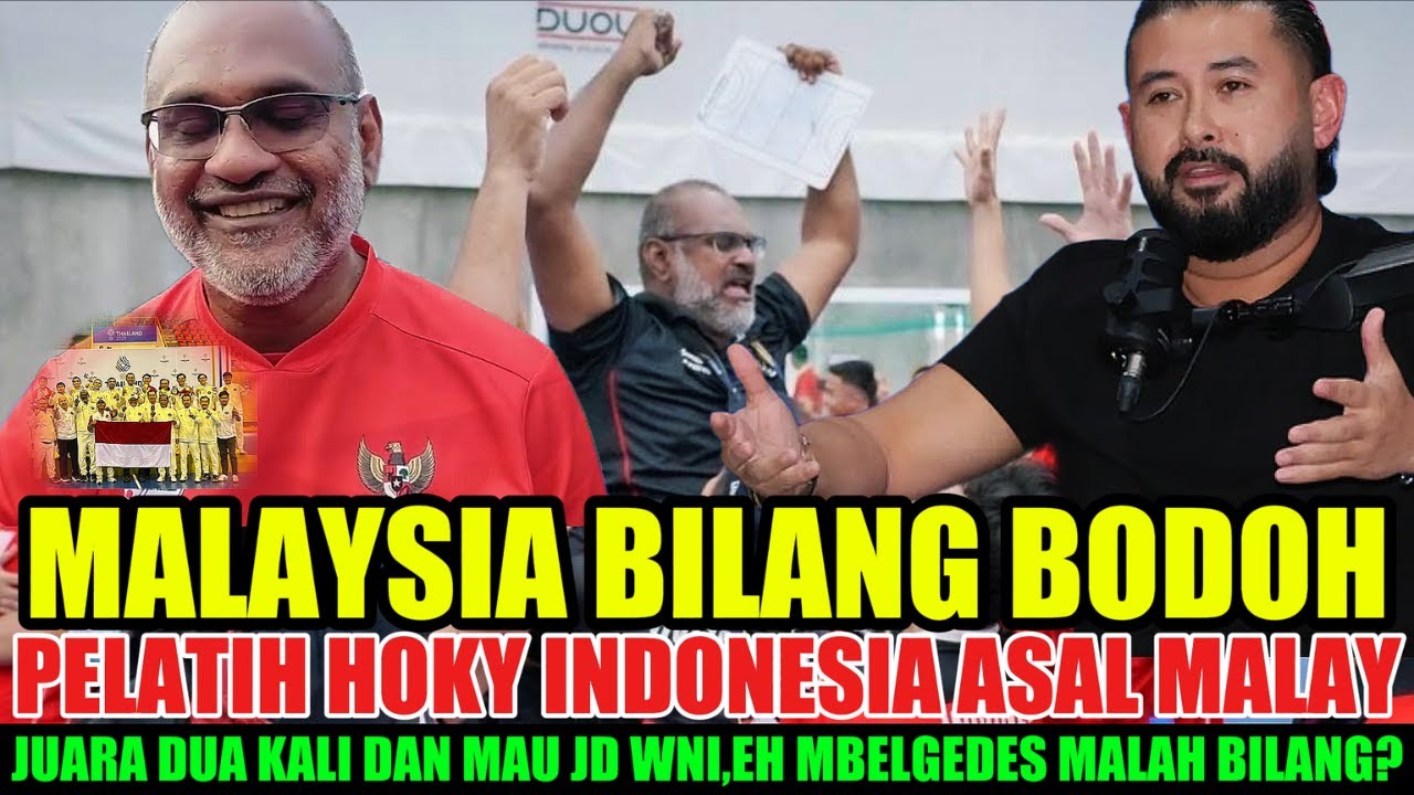 MAMPUZ MALAYSIA‼️SEBUT PELATIH SENDIRI PENGHIANAT!KINI HOKY MALAY TUMBANG DUA KALI-INDONESIA JUARA!