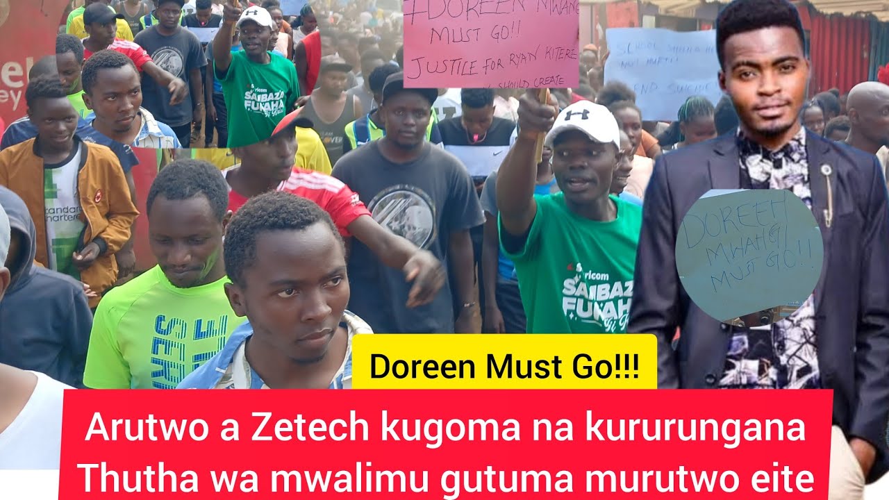 😭😭MURUTWO KWIITA WITEITHIE mugomo wa Arutwo a Zetech Witeithie