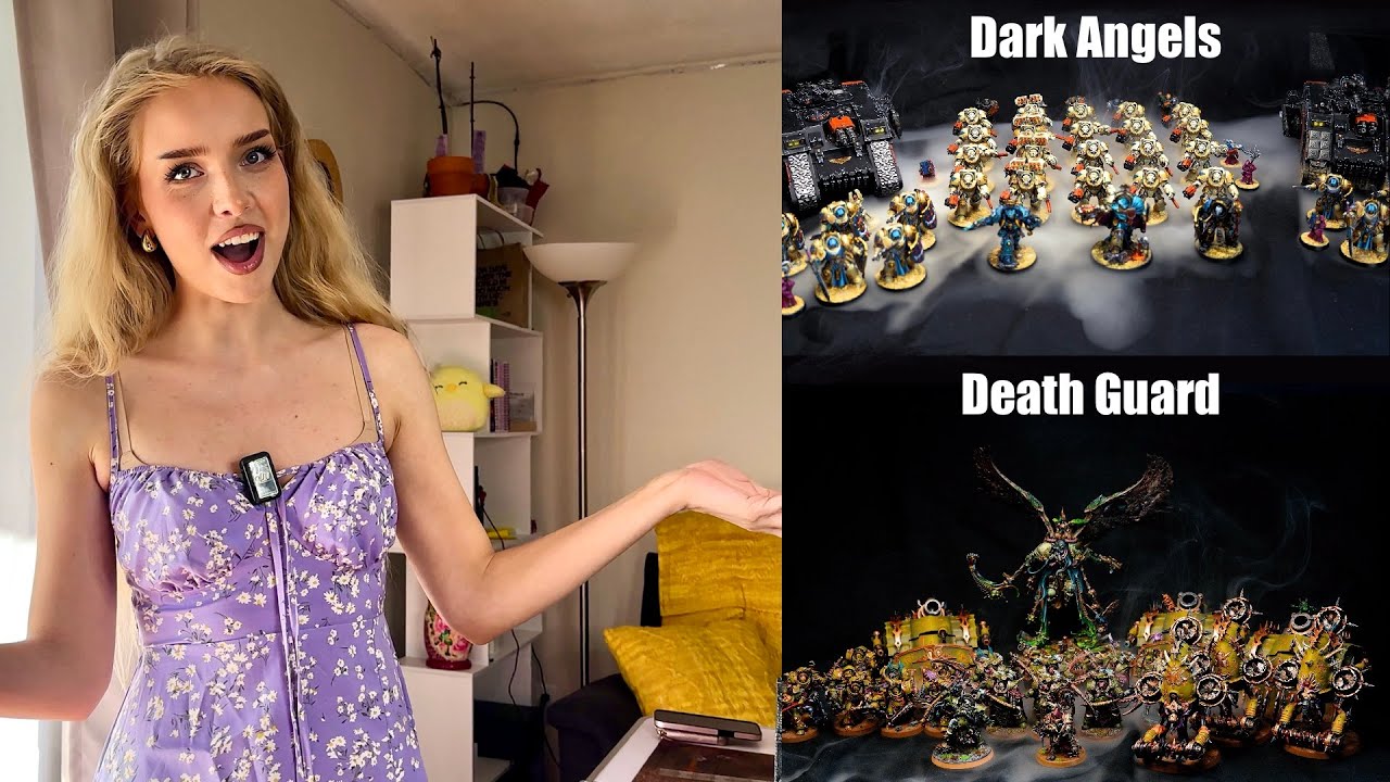 Dark Angels vs Death Guard Battle Report 10th Edition 2000pts