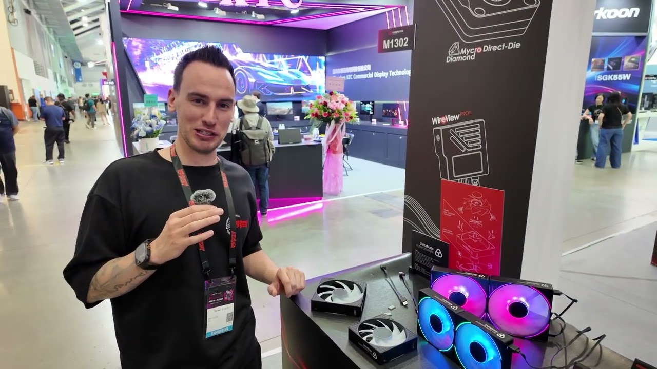 Computex 2026 live - Thermal Grizzly mit WireView Pro 2, Noctua Edition, Paste und Wasserk&uuml;hlung