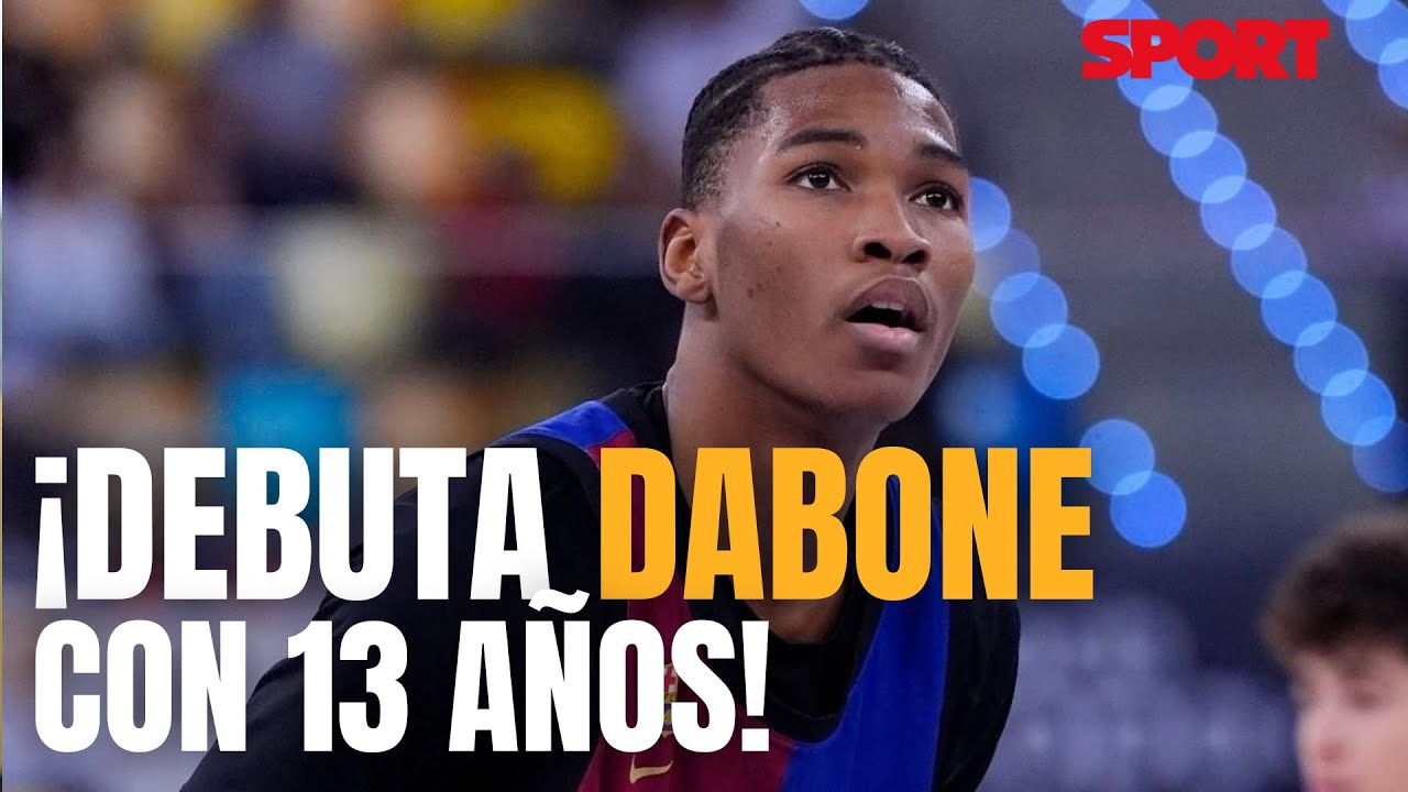 &iexcl;Debuta Mohamed Dabone en el Bar&ccedil;a con tan solo 13 a&ntilde;os!