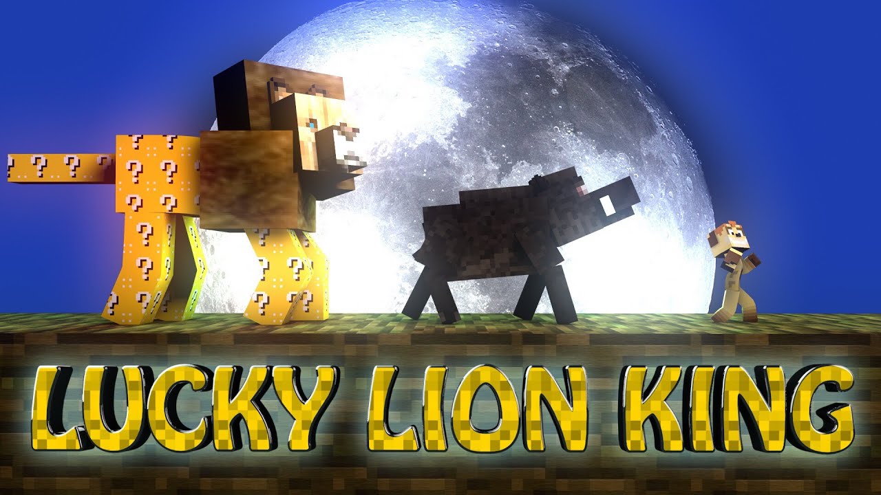 Minecraft | LUCKY BLOCK LION KING BOSS CHALLENGE - Lion King Bosses! (Scar, Lucky Block, Mufasa)