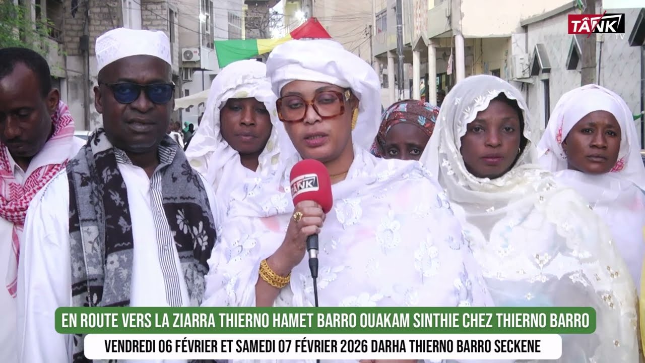 EN ROUTE VERS LA ZIARRA THIERNO HAMET BARRO OUAKAM SINTHIE CHEZ THIERNO BARRO.