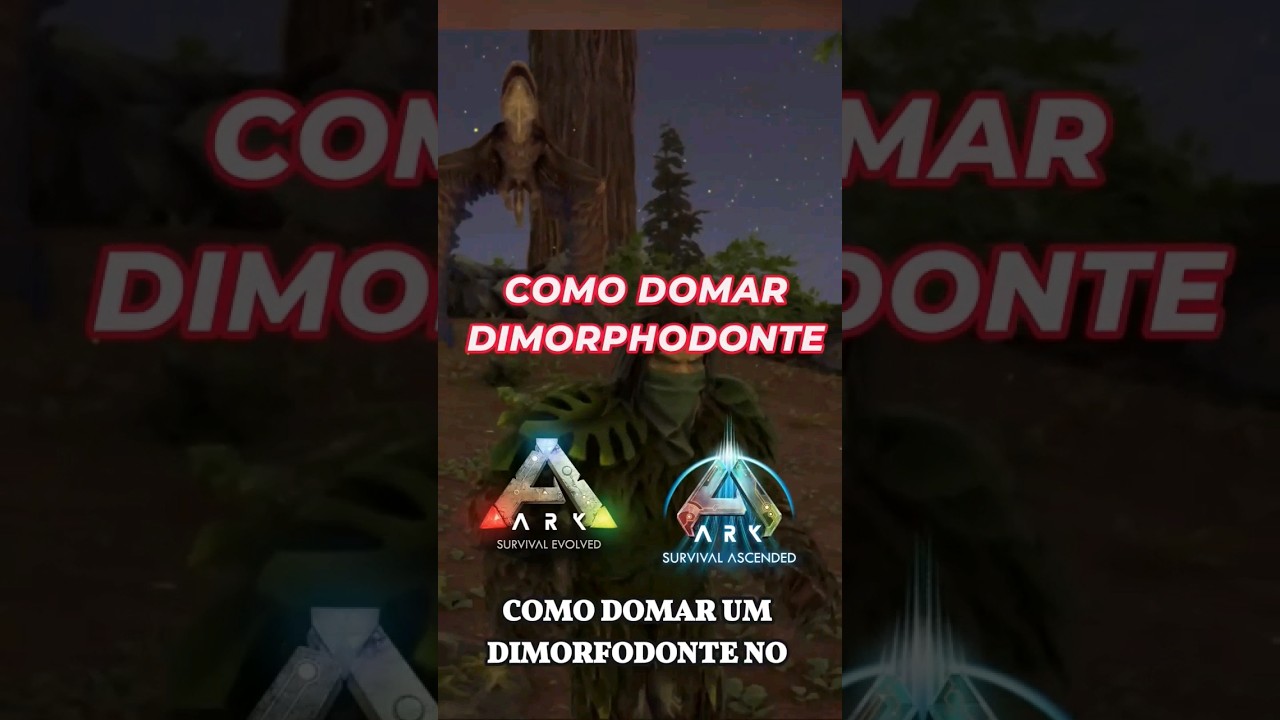 COMO DOMAR UM DIMORPHODONTE NO ARK!