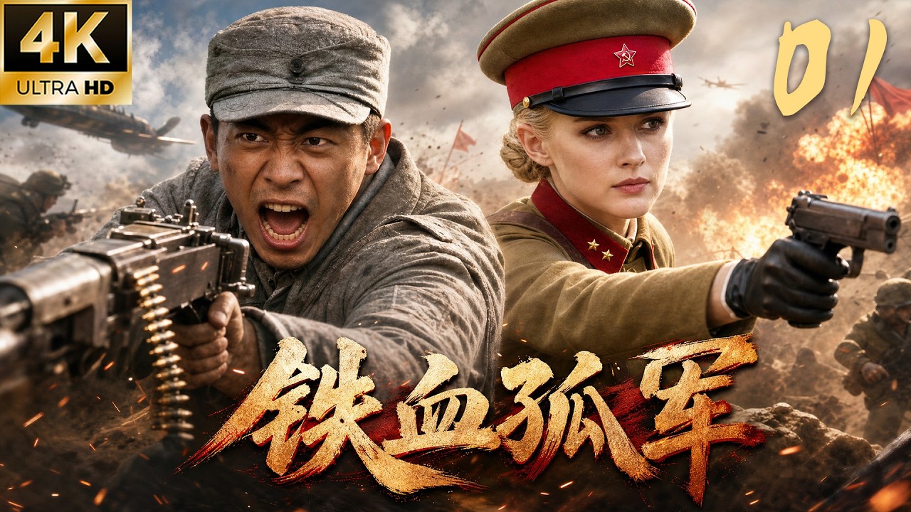 《鐵血孤軍》01：抗聯殘兵被迫退入蘇聯，聯手女軍官襲殺日寇，一戰封神！🔥#抗战 #战争 #热血 #爽剧 #逆袭