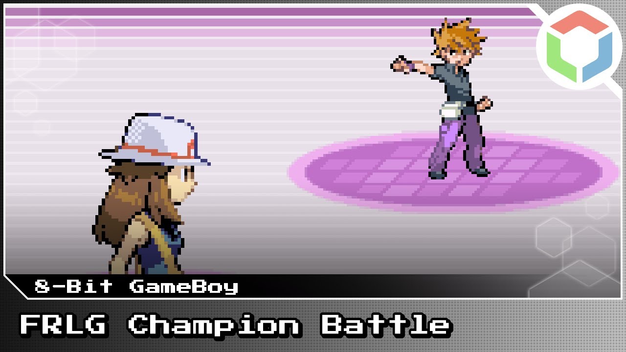 (COMMISSION) Champion Battle [8-bit GameBoy] | Pokémon FRLG