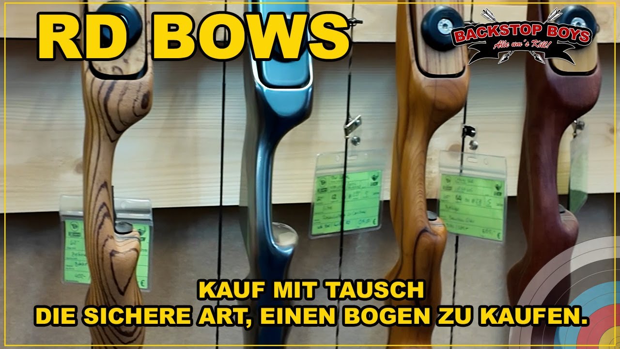 🏹 Neues „Kauf mit Tausch“-Programm bei RD Bows | Interview mit Raul Duwe