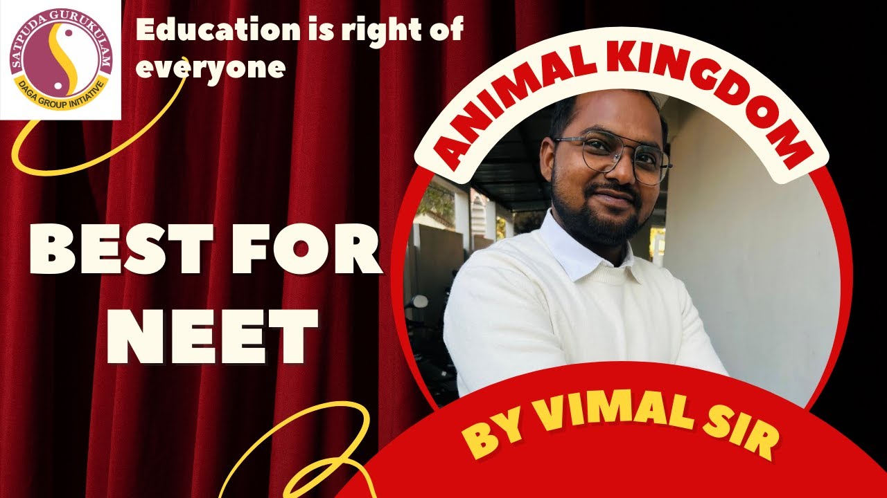 Classification of Animal Kingdom (Part of Zoology) ! NEET 2026 ^ Biology Question series part - 5