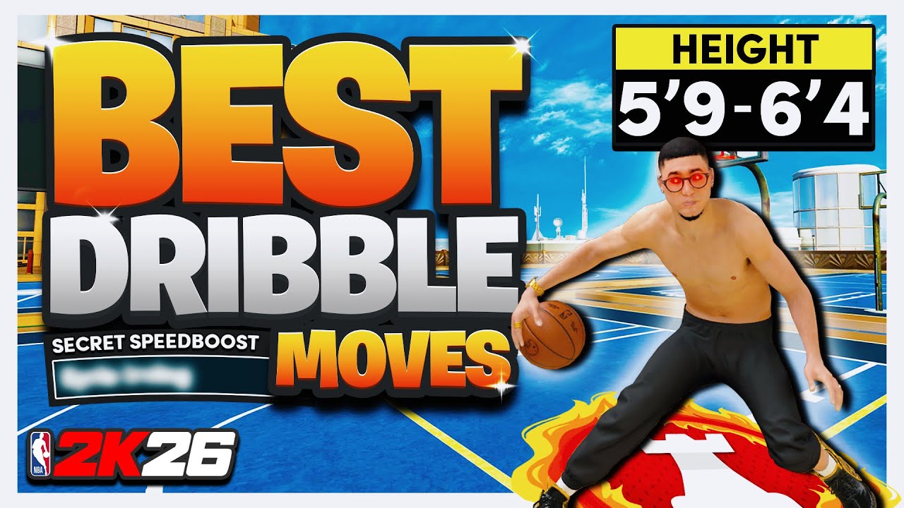 BEST DRIBBLE MOVES for SMALL GUARDS 5&rsquo;9-6&rsquo;4 on NBA 2K26! FASTEST ANIMATIONS, SIGS & COMBOS SEASON 4!