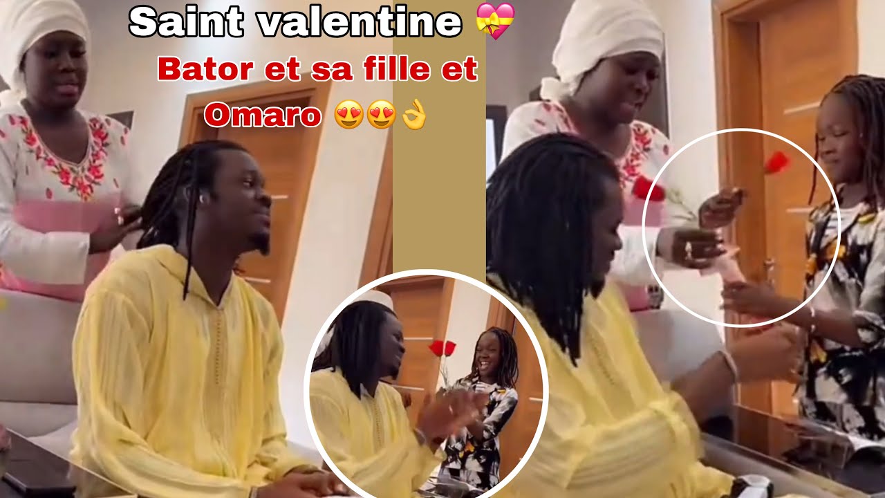 Saint valentine: 💝 Sokhna Bator et sa fille et omaro 