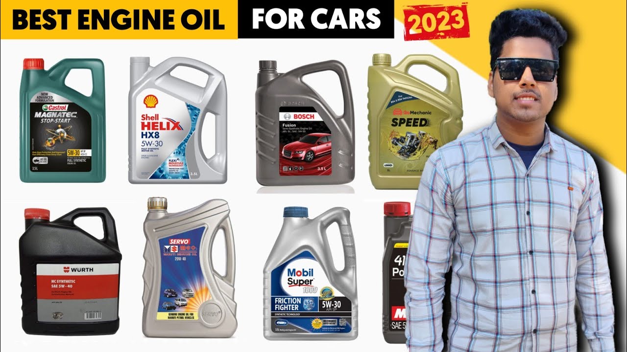 Best Engine Oil For Cars 2023 | Best Grade Oil | कार के लिए Best इंजन Oil 🤩