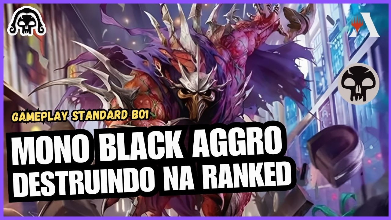 MONO BLACK DESTRUIDOR - TESTANDO AS NOVAS CARTAS NO MONO BLACK