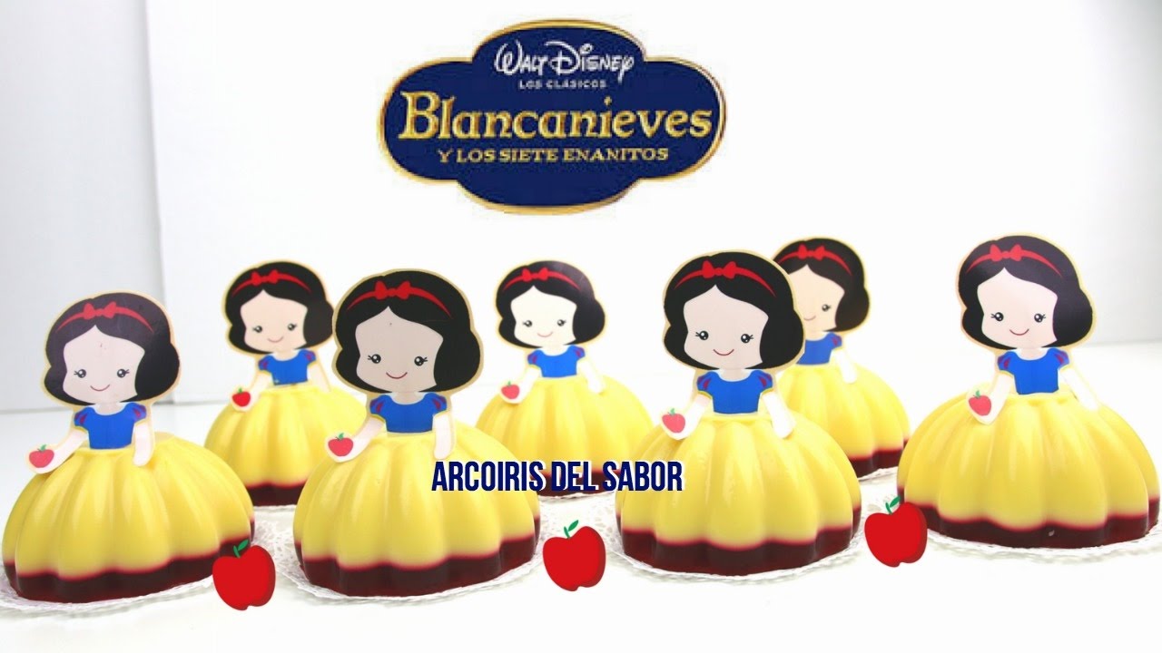 GELATINAS INDIVIDUALES DE BLANCA NIEVES