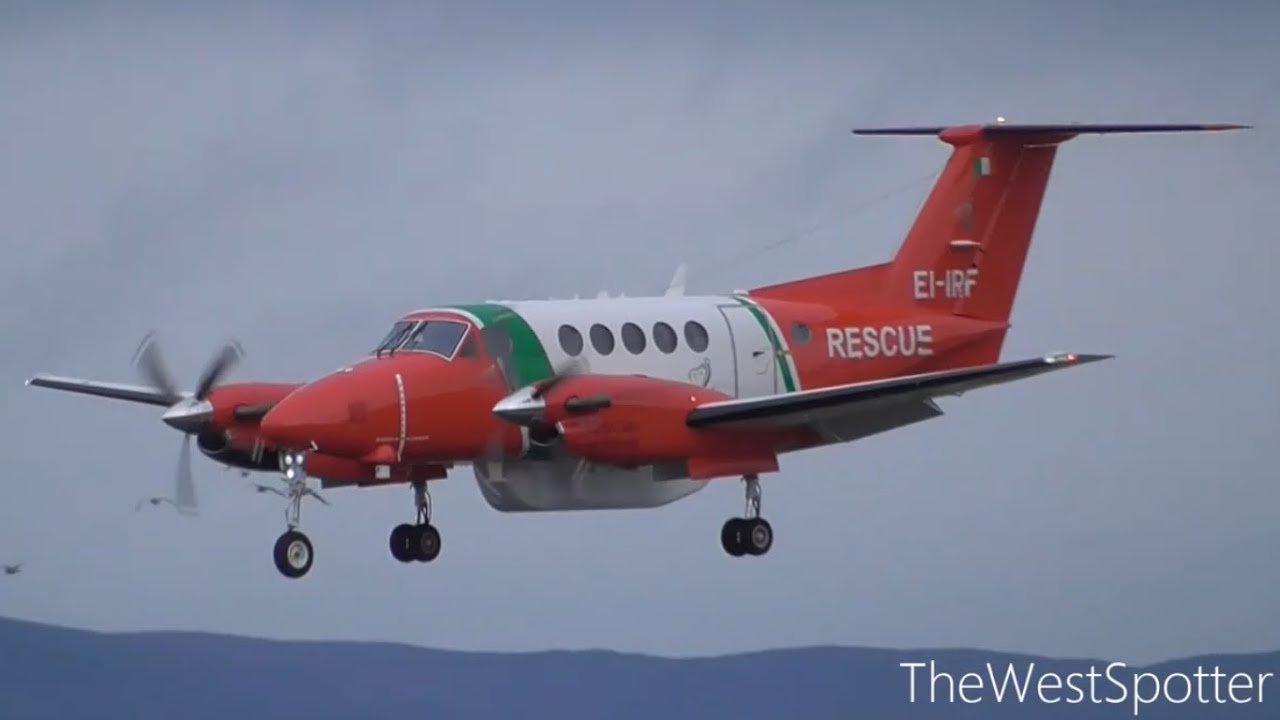 *New Coast Guard BE20 Aircraft* City of Derry Airport 23rd January 2025