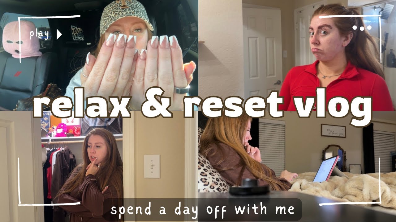 A Much Needed Reset Day | Nails, Cleaning & Planning Out My Week
