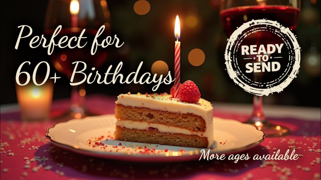 Happy Birthday to You 🎂 | Traditional Song in 60s Style