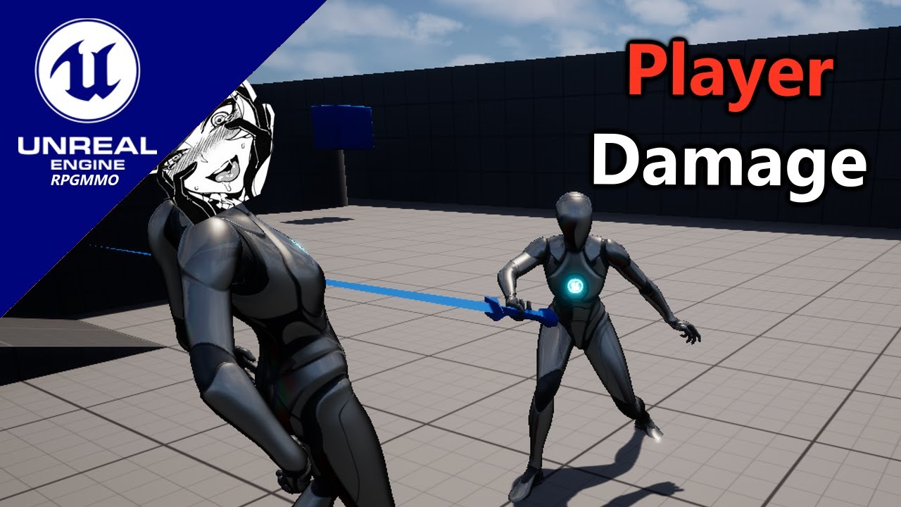 Creating a Player Damage System | UE5 rpgmmo
