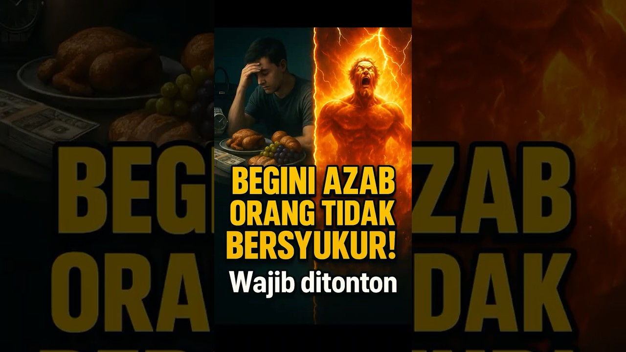 Azab Pedih Menanti Orang yang Tidak Bersyukur: Sadarlah!