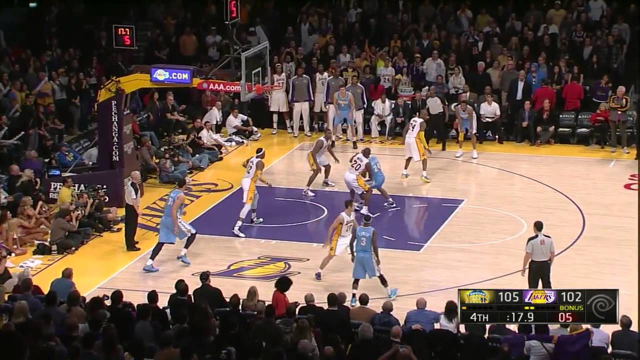 Danilo Gallinari @ Los Angeles Lakers / Jan. 6th, 2013