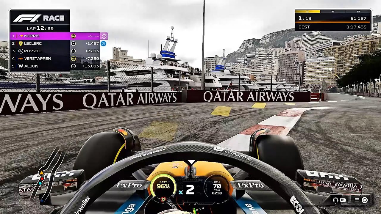 Lando Norris Chasing Glory at Monaco 19 | F1 2025