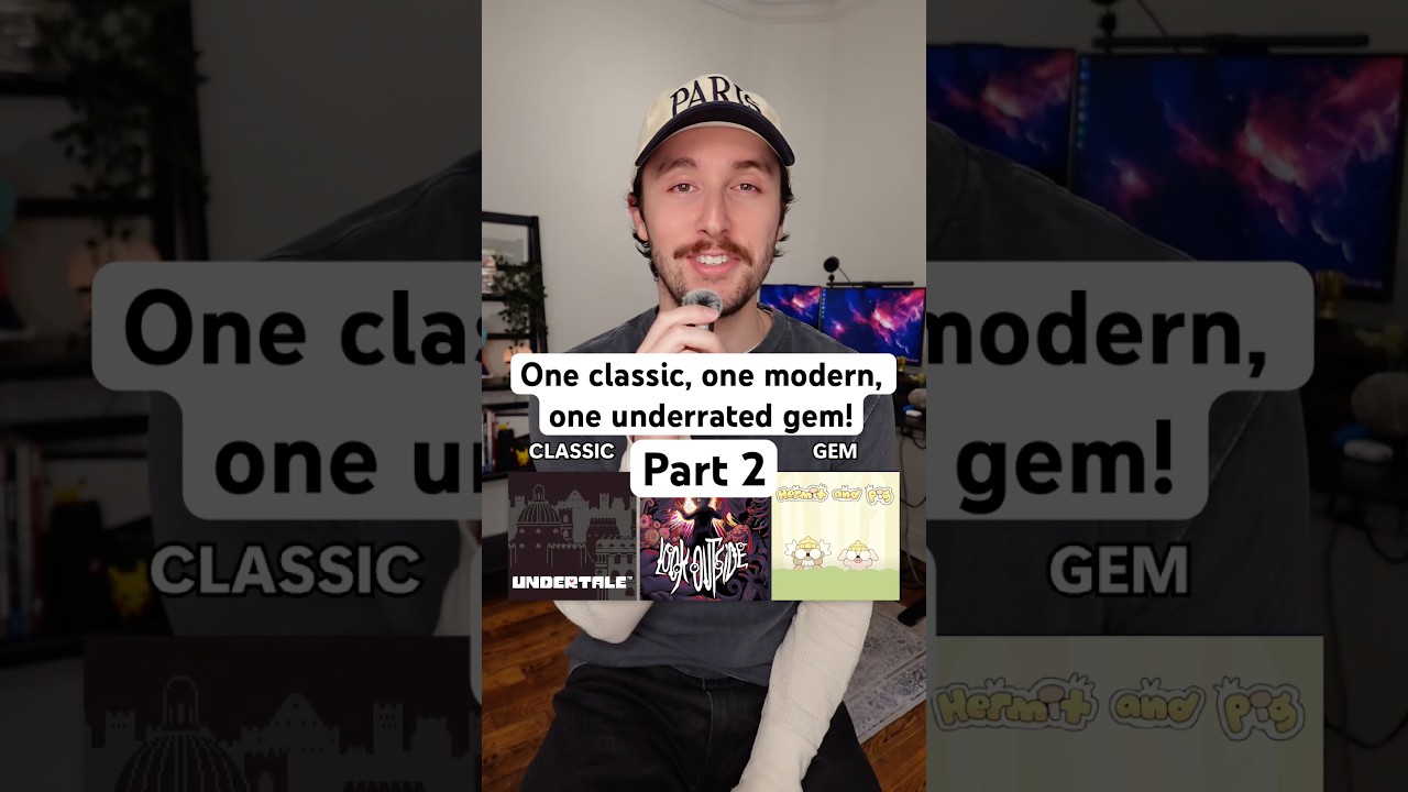 One classic, one modern, one underrated gem for your fav indie game genres! 🙌 #indiegames #gaming