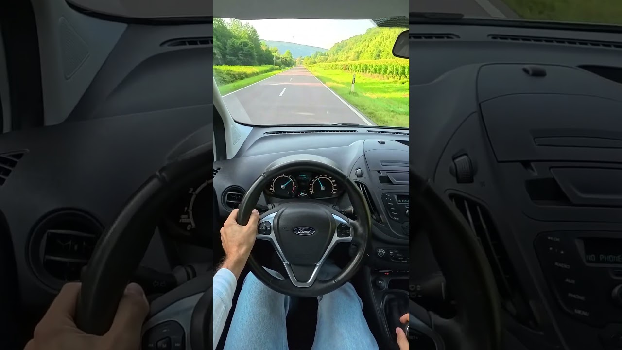 0-100 Ford Tourneo Courier 1.0 - 100 HP (2017) #shorts #viral #acceleration #speed #top #race #fun