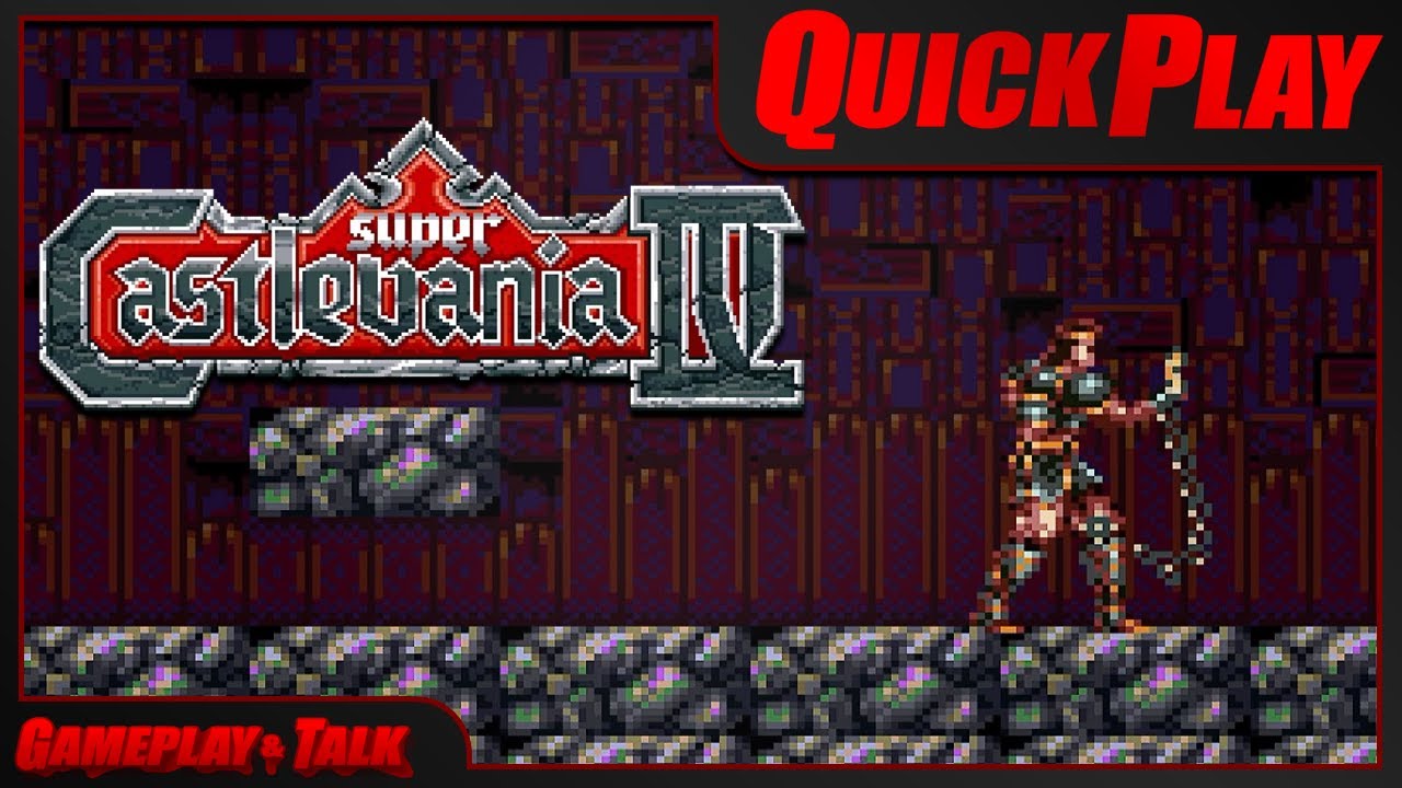Super Castlevania IV (SNES) | Gameplay and Talk Quick Play #25 - Hard Mode / Second Loop