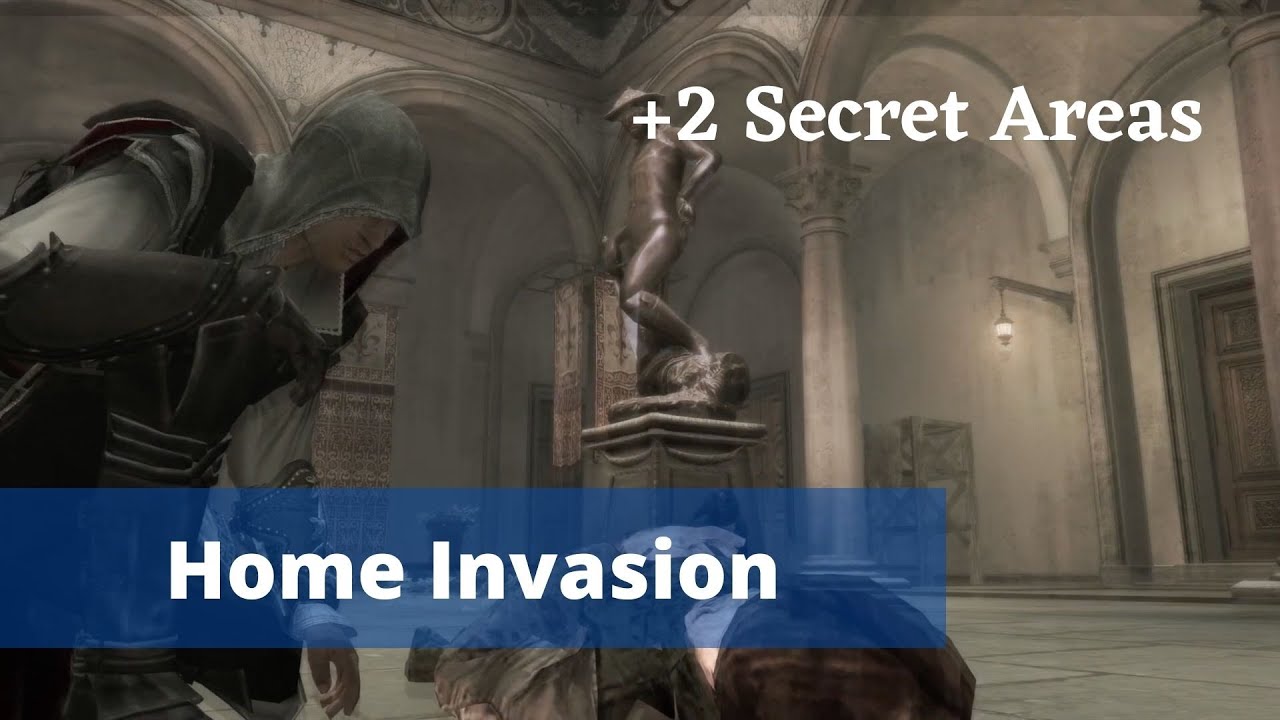 Assassin's Creed II [Templar Lair: Home Invasion + 2 secret areas, No Damage]