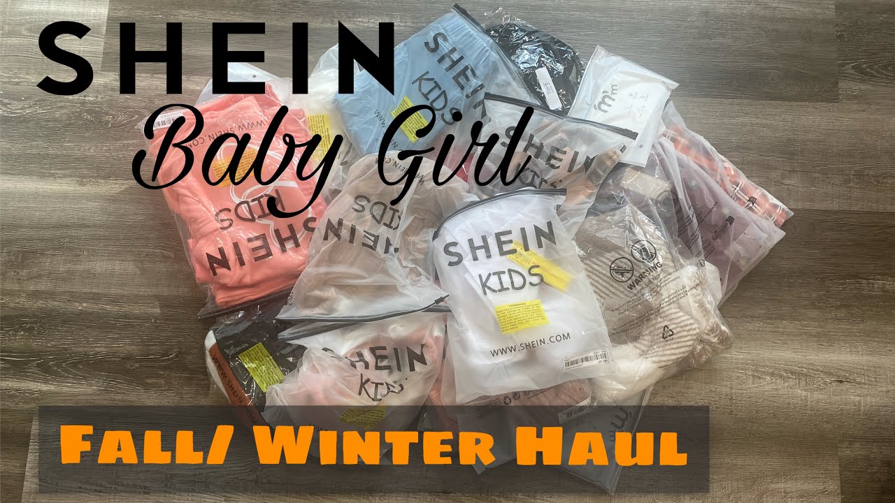 HUGE SHEIN HAUL FOR BABY GIRLS | FALL/WINTER | VERY AFFORDABLE | I Only Spent $115
