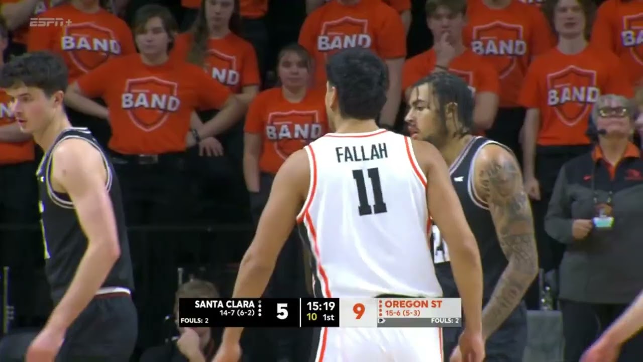 Santa Clara vs Oregon State | 2025.1.25 | NCAAB Game