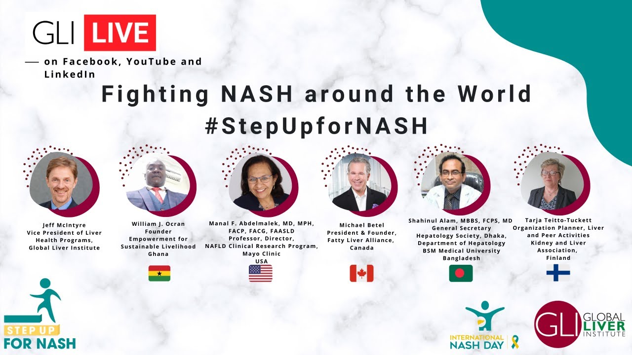 GLI LIVE: Fighting NASH around the World #StepUpforNASH
