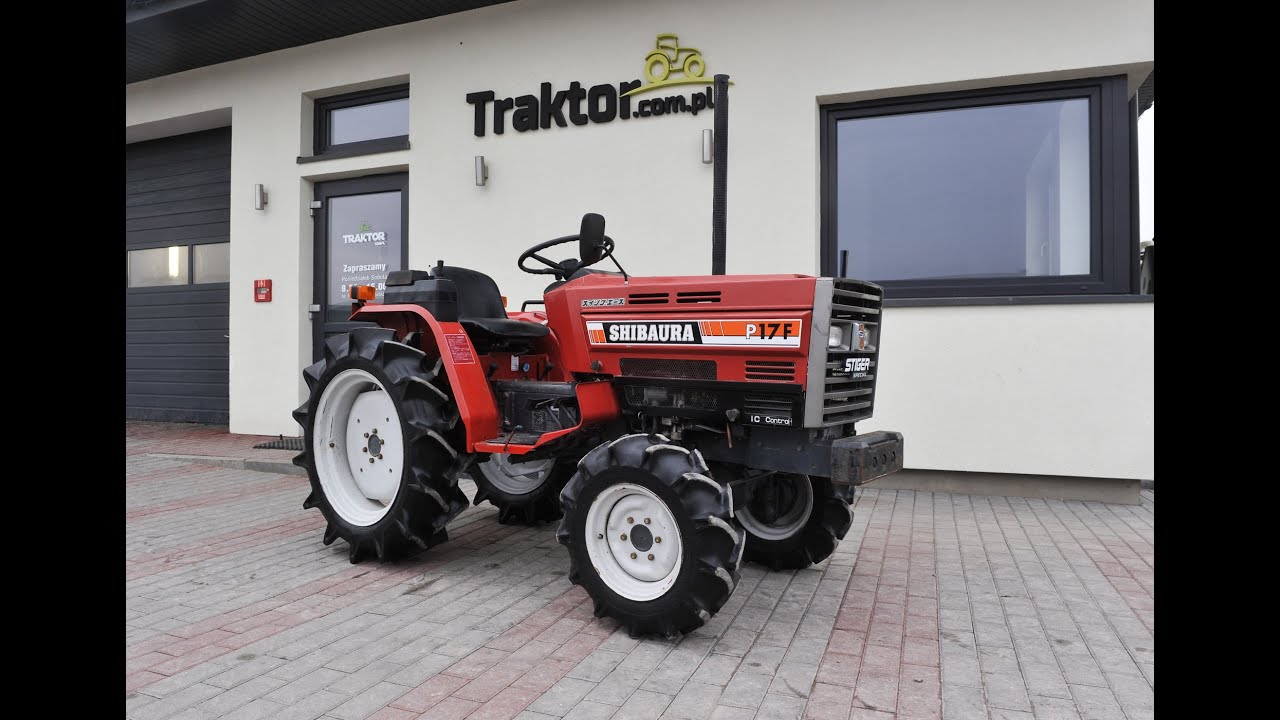 Shibaura P17F 4x4 17KM japoński mini traktorek TRAKTOR.COM.PL