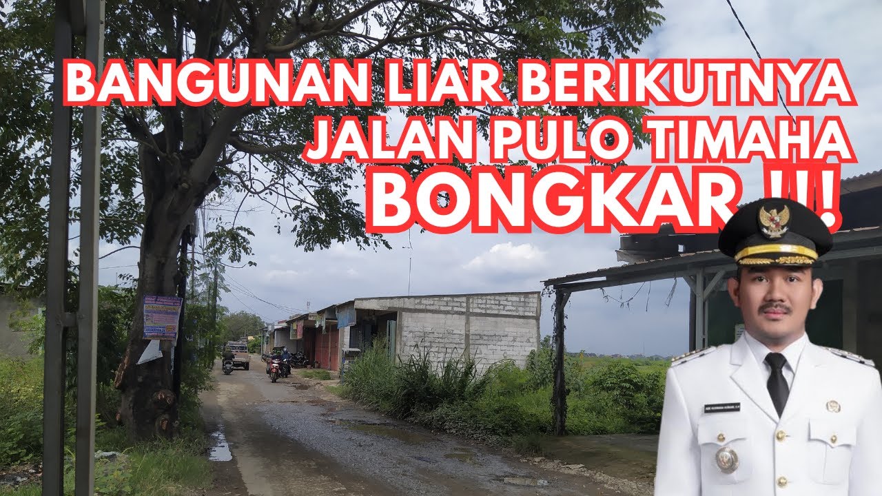 INILAH BANGUNAN LIAR YG AKAN DITERTIBKAN DI JALAN PULO TIMAHA