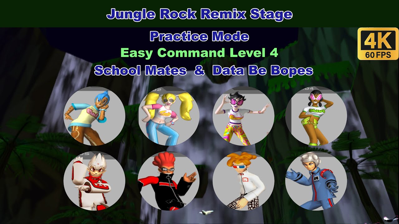 Dance Summit 2001 Jungle Rock Remix Easy Level 4 (School Mates & Data Be Bopes)