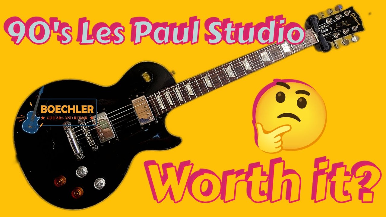 Я рискнул и купил недорогую гитару Les Paul Studio 90-х годов.