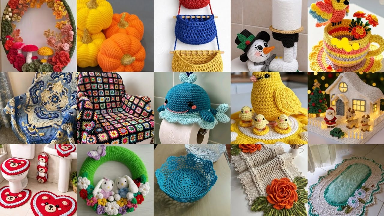 Most beautiful & attractive crochet handmade items and ideas ||Home decor ideas part 2 2026