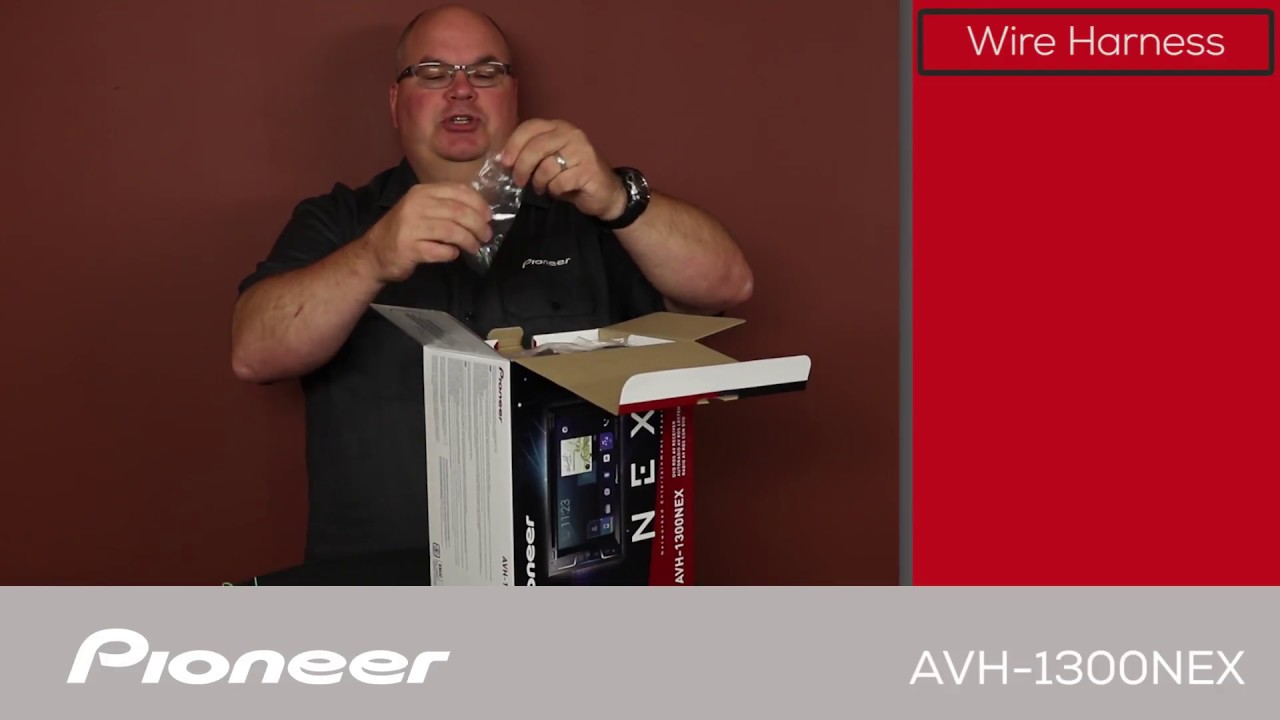 AVH-1300NEX - What's in the Box?