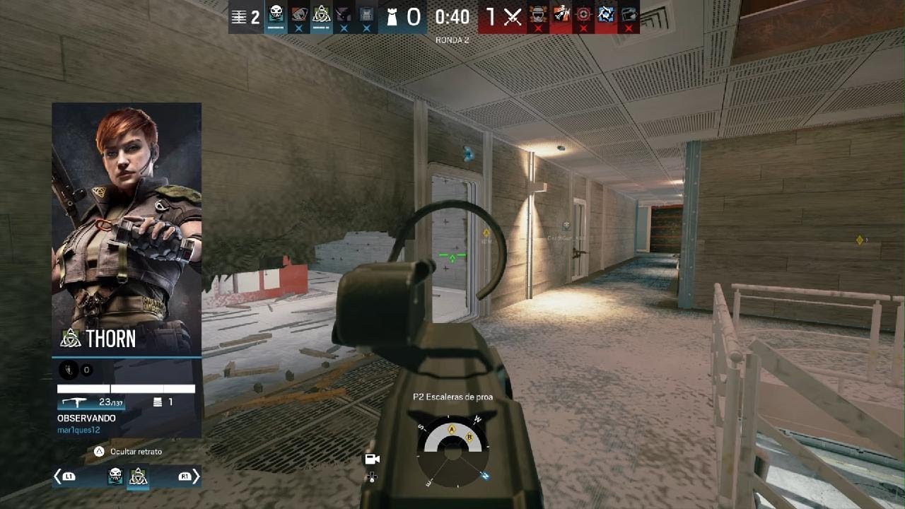 Asi es una partida de R6 en 2026 {Ps5]