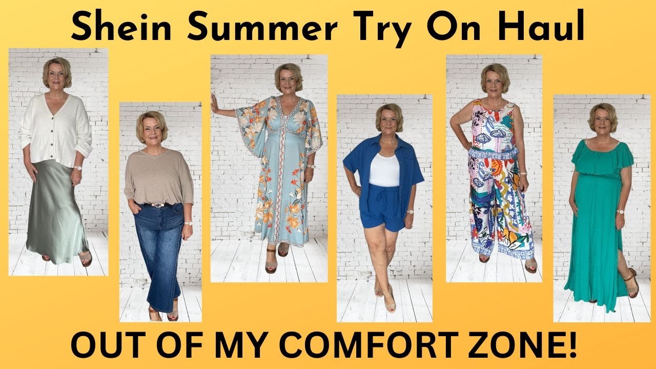Shein Summer Haul & Try On - Over 50 Plus Size Fashion