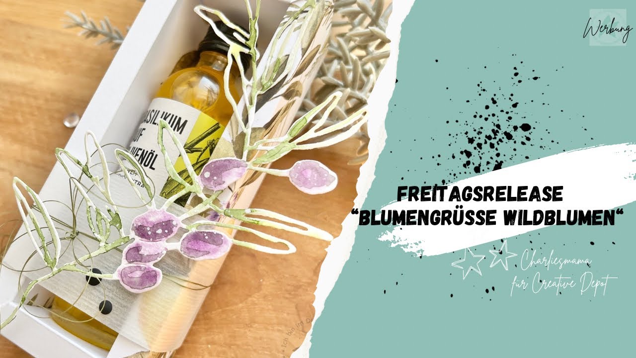 Freitagsrelease bei Creative Depot „Blumengrüße Wildblumen“ | Verpackungsinspirationen