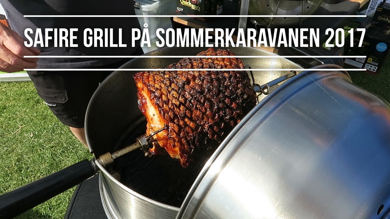 SAFire grill på Sommerkaravanen 2017