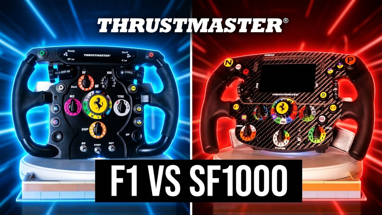 Обзор: Дополнение к колесам Thrustmaster F1 и SF1000 - десятилетие разницы