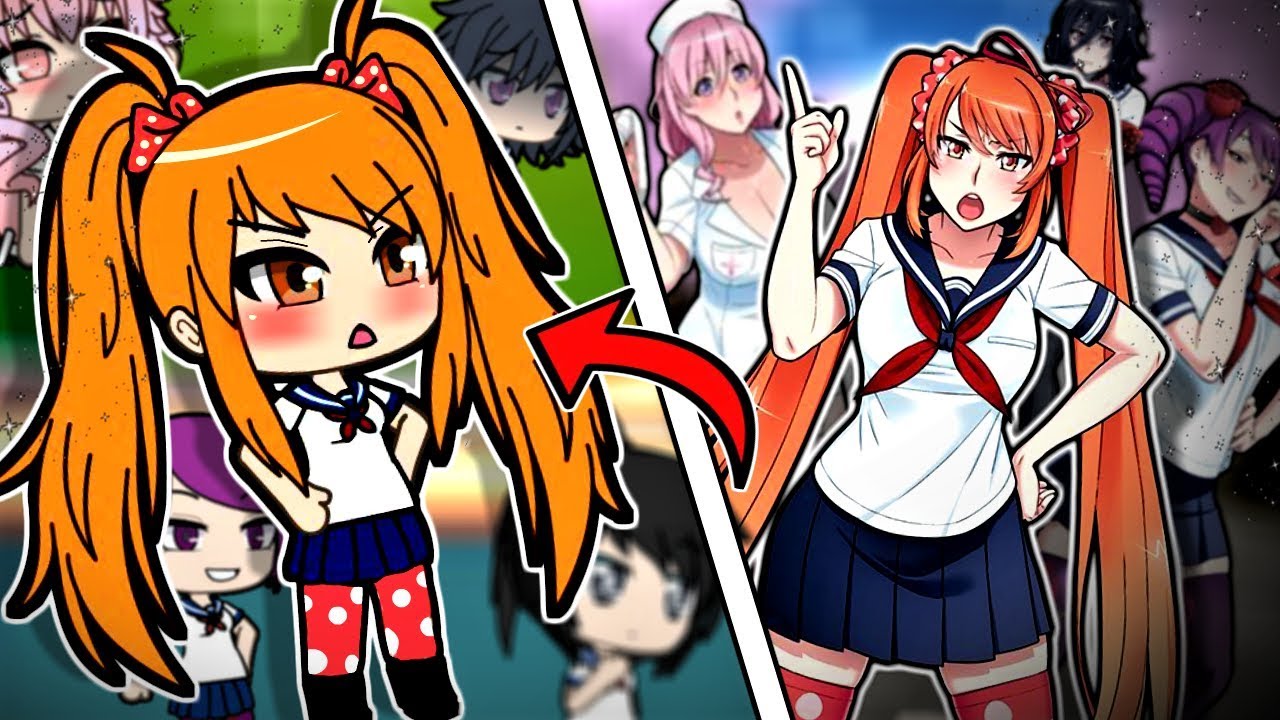 Creating YANDERE SIMULATOR RIVALS in GACHA LIFE